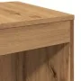 Mesas apilables 3 pzas madera contrachapada color roble artisan by , Side tables - Ref: Foro24-856687, Price: 75,98 €, Discou...