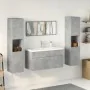 Set muebles de baño 5 piezas madera ingeniería gris hormigón von , Badezimmermöbel - Ref: Foro24-3324887, Preis: 335,94 €, Ra...