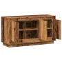 Aparador de madera de ingeniería envejecida 102x35x55 cm by , Sideboards - Ref: Foro24-857139, Price: 89,25 €, Discount: %