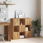 Estantería de madera de ingeniería roble artisan 90x28x90 cm by , Bookcases and shelves - Ref: Foro24-856059, Price: 105,19 €...