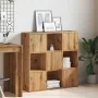 Estantería de madera de ingeniería roble artisan 90x28x90 cm by , Bookcases and shelves - Ref: Foro24-856059, Price: 105,19 €...