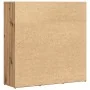 Estantería de madera de ingeniería roble artisan 90x28x90 cm by , Bookcases and shelves - Ref: Foro24-856059, Price: 105,19 €...