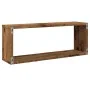 Estantes cubo de pared 6 uds madera envejecida 60x15x23 cm by , Shelves and shelves - Ref: Foro24-856588, Price: 57,74 €, Dis...