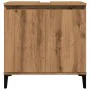 Mueble de lavabo madera de ingeniería roble artisan 58x33x60 cm de , Tocadores de baño - Ref: Foro24-857118, Precio: 59,13 €,...