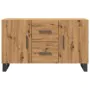 Aparador de madera de ingeniería roble artisan 100x36x60 cm de , Aparadores - Ref: Foro24-857325, Precio: 131,45 €, Descuento: %