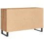 Aparador de madera de ingeniería roble artisan 100x36x60 cm de , Aparadores - Ref: Foro24-857325, Precio: 131,45 €, Descuento: %