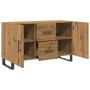 Aparador de madera de ingeniería roble artisan 100x36x60 cm de , Aparadores - Ref: Foro24-857325, Precio: 131,45 €, Descuento: %