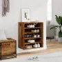 Mueble zapatero madera ingeniería madera envejecida 60x35x70 cm by , Shoe racks and shoe organizers - Ref: Foro24-856700, Pri...