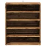 Mueble zapatero madera ingeniería madera envejecida 60x35x70 cm by , Shoe racks and shoe organizers - Ref: Foro24-856700, Pri...