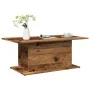 Mesa de centro madera ingeniería envejecida 102x55,5x40 cm by , Coffee table - Ref: Foro24-856806, Price: 61,81 €, Discount: %