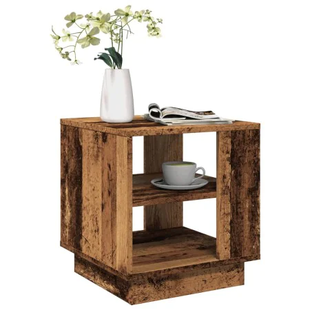 Mesa de centro madera ingeniería madera envejecida 40x40x43 cm von , Couchtisch - Ref: Foro24-856804, Preis: 36,48 €, Rabatt: %