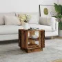 Mesa de centro madera ingeniería madera envejecida 40x40x43 cm von , Couchtisch - Ref: Foro24-856804, Preis: 36,48 €, Rabatt: %