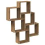 Estante cubo pared madera ingeniería roble artisan 78x15x93 cm von , Regale und Regale - Ref: Foro24-856595, Preis: 42,00 €, ...
