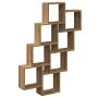 Estante cubo de pared madera ingeniería roble 90x15x119,5 cm by , Shelves and shelves - Ref: Foro24-856597, Price: 50,84 €, D...