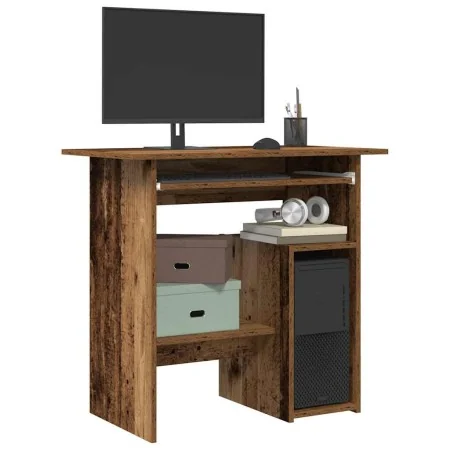 Escritorio madera de ingeniería madera envejecida 80x45x74 cm von , Schreibtische - Ref: Foro24-855994, Preis: 77,31 €, Rabat...