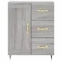Aparador alto madera contrachapada gris sonoma 69,5x34x180 cm de , Aparadores - Ref: Foro24-3190003, Precio: 145,55 €, Descue...
