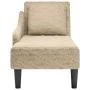 Tumbona almohada reposabrazo derecho cuero sintético gris claro by , Daybeds - Ref: Foro24-4009857, Price: 137,96 €, Discount: %