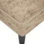 Tumbona almohada reposabrazo derecho cuero sintético gris claro by , Daybeds - Ref: Foro24-4009857, Price: 137,96 €, Discount: %
