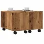 Mesa de centro madera de ingeniería envejecida 60x60x38 cm de , Mesas de centro - Ref: Foro24-856548, Precio: 77,14 €, Descue...