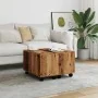 Mesa de centro madera de ingeniería envejecida 60x60x38 cm de , Mesas de centro - Ref: Foro24-856548, Precio: 77,14 €, Descue...