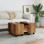Mesa de centro madera de ingeniería envejecida 60x60x38 cm de , Mesas de centro - Ref: Foro24-856548, Precio: 77,14 €, Descue...