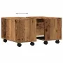 Mesa de centro madera de ingeniería envejecida 60x60x38 cm de , Mesas de centro - Ref: Foro24-856548, Precio: 77,14 €, Descue...