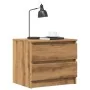 Mesita de noche madera de ingeniería roble artisan 50x40x43.5cm von , Nachttische - Ref: Foro24-856520, Preis: 53,13 €, Rabat...