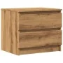 Mesita de noche madera de ingeniería roble artisan 50x40x43.5cm von , Nachttische - Ref: Foro24-856520, Preis: 53,13 €, Rabat...