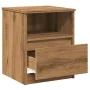Mesitas noche 2 uds madera ingeniería roble artisan 40x40x50 cm de , Mesitas de noche - Ref: Foro24-856501, Precio: 79,30 €, ...