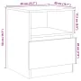 Mesitas noche 2 uds madera ingeniería roble artisan 40x40x50 cm de , Mesitas de noche - Ref: Foro24-856501, Precio: 79,30 €, ...