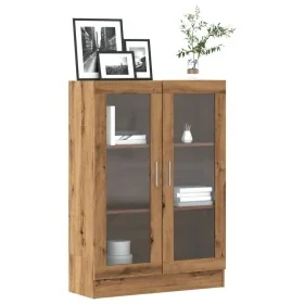 Armario de madera de ingeniería roble artisan 82,5x30,5x115 cm by , Bookcases and shelves - Ref: Foro24-856157, Price: 113,92...