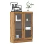 Armario de madera de ingeniería roble artisan 82,5x30,5x115 cm de , Librerías y estanterías - Ref: Foro24-856157, Precio: 113...
