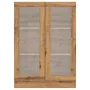 Armario de madera de ingeniería roble artisan 82,5x30,5x115 cm de , Librerías y estanterías - Ref: Foro24-856157, Precio: 113...