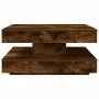 Mesa de centro giratoria 360 grados roble ahumado 70x70x34,5 cm von , Couchtisch - Ref: Foro24-858483, Preis: 84,58 €, Rabatt: %
