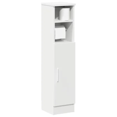 Mueble de baño con portarrollos blanco 20,5x22x90 cm von , Badezimmermöbel - Ref: Foro24-858497, Preis: 36,78 €, Rabatt: %