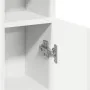 Mueble de baño con portarrollos blanco 20,5x22x90 cm von , Badezimmermöbel - Ref: Foro24-858497, Preis: 36,78 €, Rabatt: %