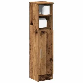 Mueble de baño con portarrollos madera envejecida 20,5x22x90 cm von , Badezimmermöbel - Ref: Foro24-858504, Preis: 35,31 €, R...