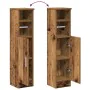 Mueble de baño con portarrollos madera envejecida 20,5x22x90 cm von , Badezimmermöbel - Ref: Foro24-858504, Preis: 35,78 €, R...