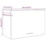 Armario colgante contrachapada gris hormigón 60x31x40 cm von , Küchenschränke - Ref: Foro24-856115, Preis: 44,67 €, Rabatt: %