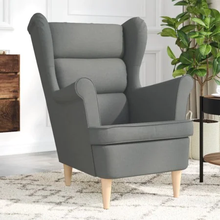 Sillón de tela gris oscuro 74x84x100 cm von , Sessel - Ref: Foro24-4016896, Preis: 230,01 €, Rabatt: %