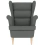 Sillón de tela gris oscuro 74x84x100 cm von , Sessel - Ref: Foro24-4016896, Preis: 230,01 €, Rabatt: %