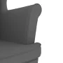 Sillón de tela gris oscuro 74x84x100 cm von , Sessel - Ref: Foro24-4016896, Preis: 230,01 €, Rabatt: %