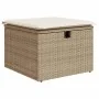 Set de sofás de jardín 11pzas con cojines ratán sintético beige by , Garden sets - Ref: Foro24-3326082, Price: 674,12 €, Disc...