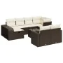 Set de sofás de jardín 11 pzas cojines ratán sintético marrón by , Garden sets - Ref: Foro24-3326077, Price: 624,30 €, Discou...
