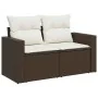 Set de sofás de jardín 11 pzas cojines ratán sintético marrón by , Garden sets - Ref: Foro24-3326077, Price: 624,30 €, Discou...