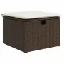 Set sofás de jardín 8 piezas y cojines ratán sintético marrón by , Garden sets - Ref: Foro24-3325519, Price: 520,64 €, Discou...