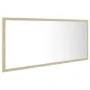 LED-Badezimmerspiegel aus Acryl in Sonoma-Eiche Farbe 100x8,5x37 cm von vidaXL, Badezimmerwaschtische - Ref: Foro24-804943, P...