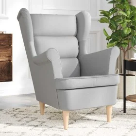 Sillón de tela gris nube 74x84x100 cm by , Armchairs - Ref: Foro24-4016905, Price: 221,07 €, Discount: %