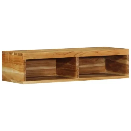 Mueble de TV de pared madera maciza de acacia 80x30x19 cm von , CD- und DVD-Speicher - Ref: Foro24-4017478, Preis: 69,05 €, R...