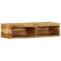 Mueble de TV de pared madera maciza de acacia 80x30x19 cm von , CD- und DVD-Speicher - Ref: Foro24-4017478, Preis: 69,05 €, R...